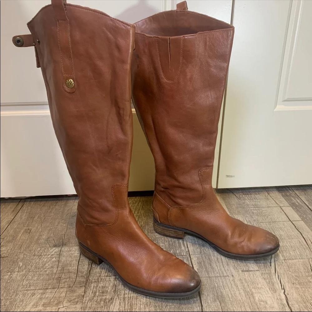 Sam edelman penny2 boots size 8 wide calf